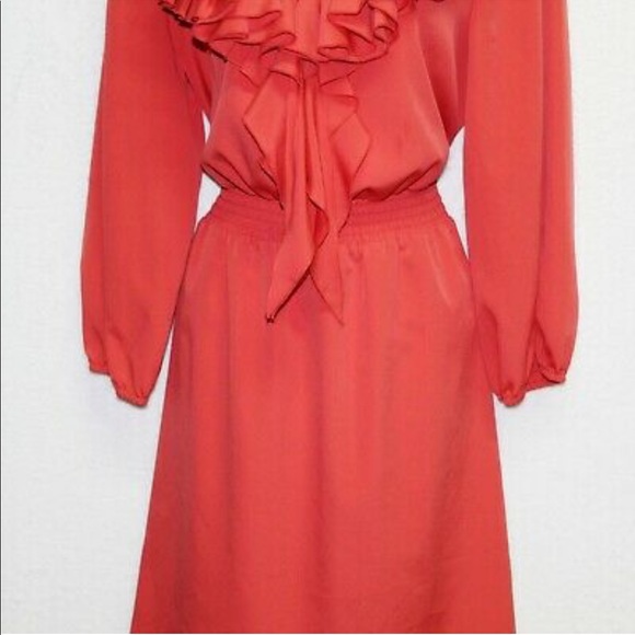 Gianni Bini Ruffle Peasant Dress - Picture 2 of 7